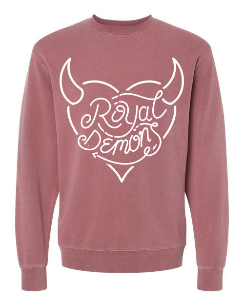 Horned Heart Logo Crewneck